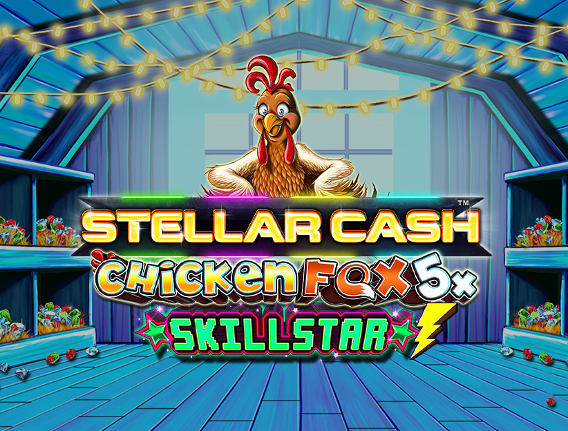 Play the Stellar Cash Chicken Fox 5x Skillstar slot machine online on lotoquebec.com